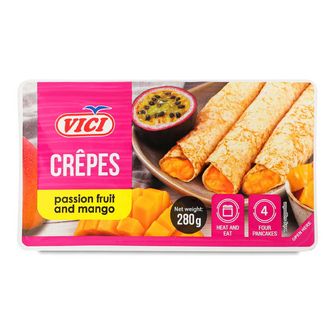 Млинці VICI з маракуєю та манго заморожені, 280г