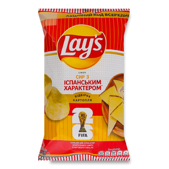 Чипси Lay's картопл смак сир з іспанським характером, 95г