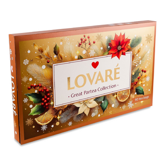 Набір чаю Lovare Great Partea collection 18 видів х 5 шт., 155г