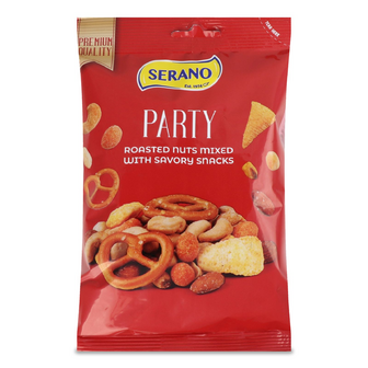 Суміш горіхів Serano з закусками пікантна, 150г