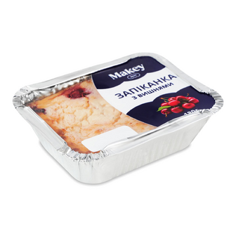 Запіканка Makey сирна з вишнями, 180г