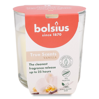 Свічка Bolsius Ваніль у склі 80х73 мм, шт