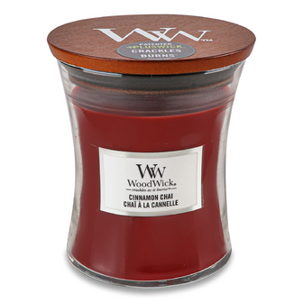 Аромасвічка WoodWick Cinnamon Chai Medium, 275г