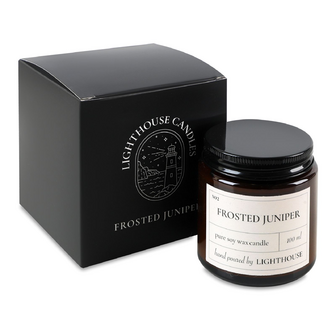 Свічка LightHouse Лавка Традицій Frosted juniper соєва, 100мл
