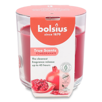 Свічка Bolsius Гранат у склі 97х85 мм, шт