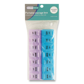 Таблетниця Basic 13,5х7х2,5 см, шт