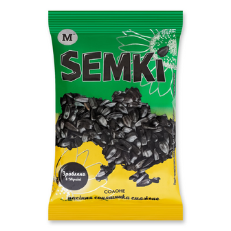 Насіння соняшника Semki M смажене солоне, 100г