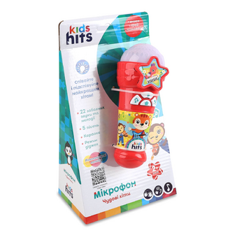 Іграшка Kids Hits Мікрофон Чудові пісні КН16/004, шт