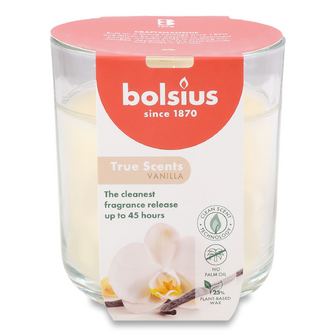 Свічка Bolsius Ваніль у склі 97х85 мм, шт
