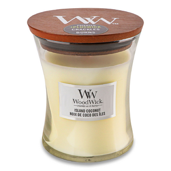 Аромасвічка WoodWick Island Coconut Medium, 275г