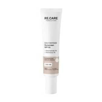 Сонцезахисний крем для обличчя ReCare Daily Defense Sunscreen SPF 50, 30 мл