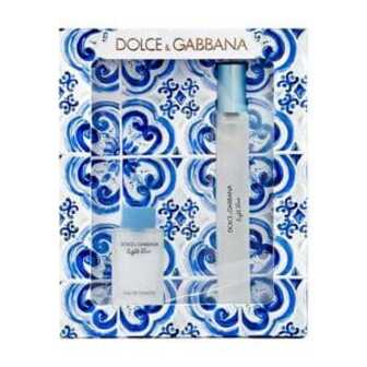 Парфумований набір жіночий Dolce & Gabbana Light Blue (туалетна вода, 10 мл + туалетна вода, 4.5 мл)