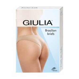 Безшовні жіночі труси бразиліана Giulia Brasilian Briefs Color, Poppy Seed, розмір L/XL