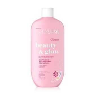Розгладжувальний лосьйон для тіла Eveline Cosmetics Beauty & Glow Sunshine Ready! з ефектом сяйва, 350 мл