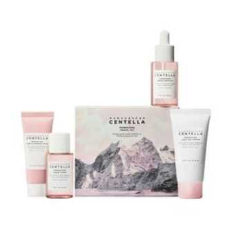 Набір для обличчя Skin1004 Madagascar Centella Poremizing Travel Kit (пінка, 20 мл + тонер, 30 мл + сироватка, 30 мл + гель-крем, 30 мл)