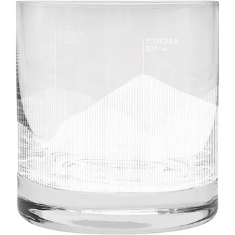 Набір склянок для віскі Concept Glass Карпати 500 мл 2 шт. (CG2-75002)