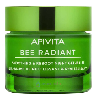 BEE RADIANT Нічний гель-бальзам для розгладжування та відновлення шкіри