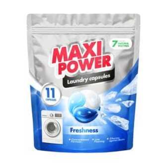 Капсули для прання Maxi Power Freshness, 11 циклів прання, 11 шт