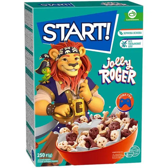 Сніданок зерновий Start Веселий Роджер 250 г (836155)