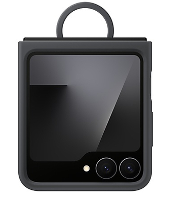 Чохол для смартфону Samsung Silicone Case Flip 7 FE Black (EF-PF741TBEGUA)