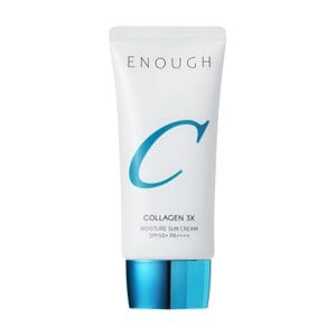 Зволожувальний сонцезахисний крем для обличчя Enough Collagen 3Х Moisture Sun Cream SPF 50+ / PA ++++ з колагеном, 50 г