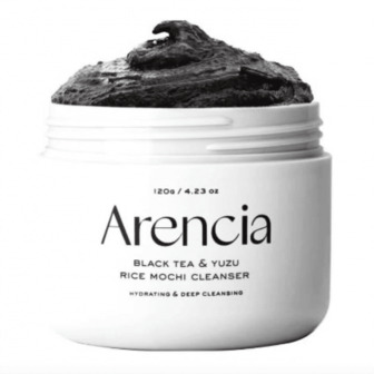 ARENCIA Black Tea & Yuzu Rice Mochi Cleanser