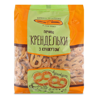 Печиво «Київхліб» крендельки з кунжутом, 260г