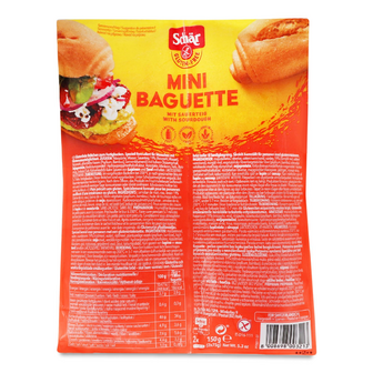 Багети Schar «Дуо» міні безглютенові, 150г