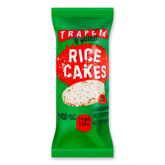 Галети Trapeza рисові бурий рис, 130г