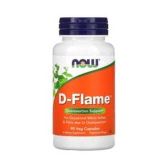 Підтримка при перевтомі Now foods D-Flame, 90 вегетаріанських капсул
