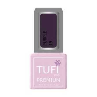Гель-лак для нігтів Tufi Profi Premium Purple 19 Фіолет, 8 мл