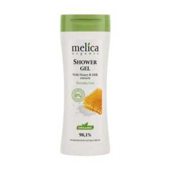 Гель для душу Melica Organic Shower Gel з медом та молоком, 250 мл