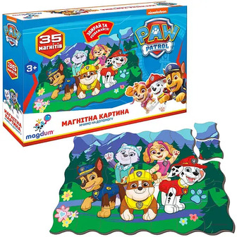 Набір магнітів Магнітна картина Magdum Paw Patrol Щенячий патруль Мчимо на допомогу (ML4034-33)
