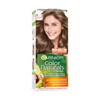 Стійка крем-фарба для волосся Garnier Color Naturals з п'ятьма оліями, 6 Лісний горіх, 110 мл