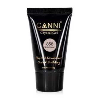 Конструювальний гель для нігтів Canni Crystal Gel 858 Tender Malt, 45 г