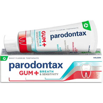 Зубна паста Parodontax Захист Ясен + Свіжий подих і Чутливість Зубів 75 мл