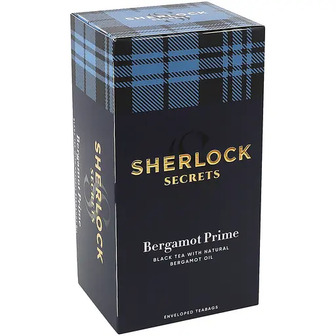 Чай чорний Sherlock Secrets Bergamot Prime 44 г (22 шт x 2 г)