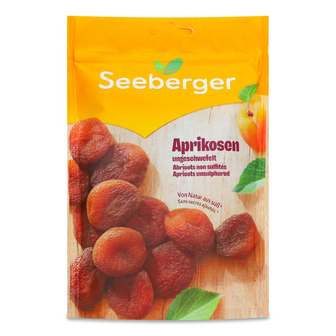 Абрикоси Seeberger несульфітовані сушені, 125г