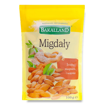 Мигдаль Bakalland «Каліфорнійський», 100г