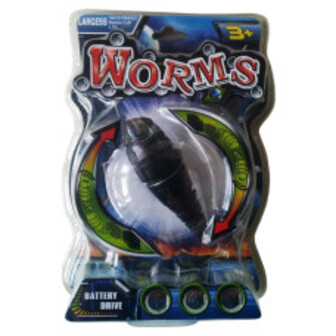 Інтерактивний черв'ячок "Worms" чорний