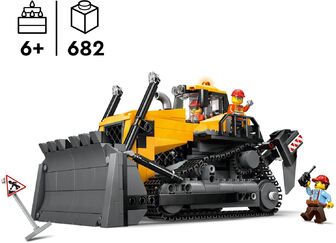 LEGO 60466 City Жовтий бульдозер