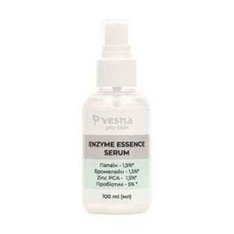 Ензимна заспокійлива сироватка для обличчя Vesna Enzyme Essence Serum, 100 мл
