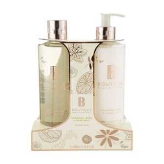 Набір Grace Cole Boutique Mandarin, Basil & Grapefruit Pamper Duo (лосьйон для рук та тіла, 500 мл + гель для душу, 500 мл)