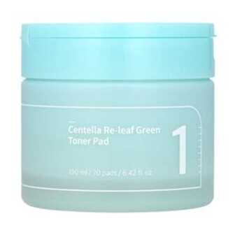 Тонер-пади для обличчя Numbuzin No.1 Centella Re-Leaf Green Toner Pad, 190 мл, 70 шт