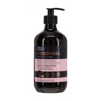 Рідке мило для рук Baylis & Harding Goodness Natural Hand Wash, Rose & Geranium, 500 мл