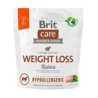 Сухий корм для собак із зайвою вагою Brit Care Weight Loss гіпоалергенний, з кроликом, 1 кг