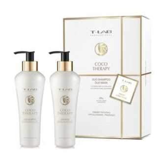 Подарунковий набір для волосся T-LAB Professional Coco Therapy (шампунь, 300 мл + маска, 300 мл)