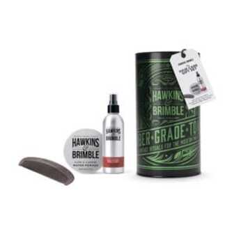 Набір для волосся Hawkins & Brimble The Hair Care Gift Set (помада для укладання, 50 г + спрей, 150 мл + гребінець)