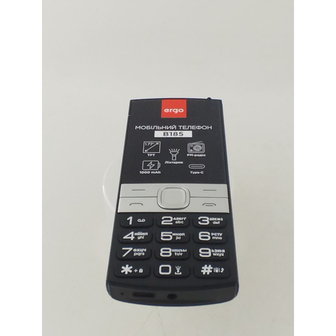 Мобільний телефон Ergo B185 Black