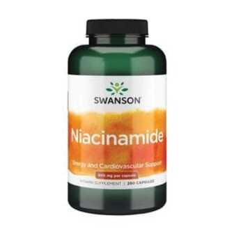 Ніацинамід Swanson Niacinamide 500 мг, 250 капсул